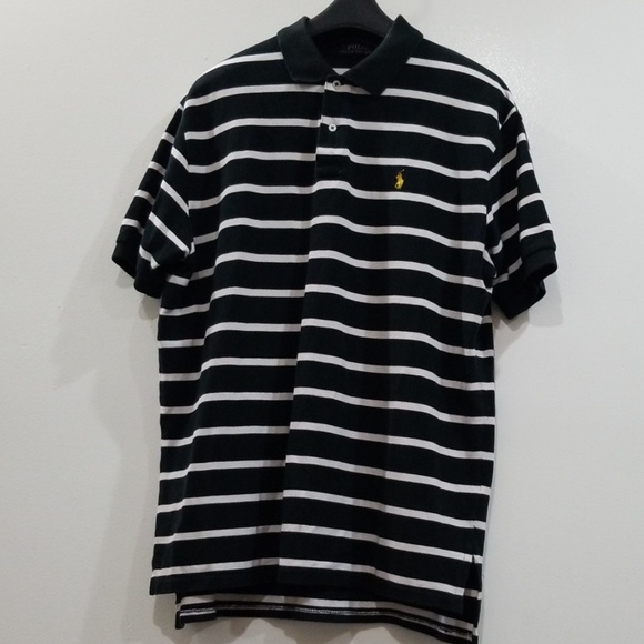 Polo by Ralph Lauren men's black & white xl shirt - Picture 1 of 8